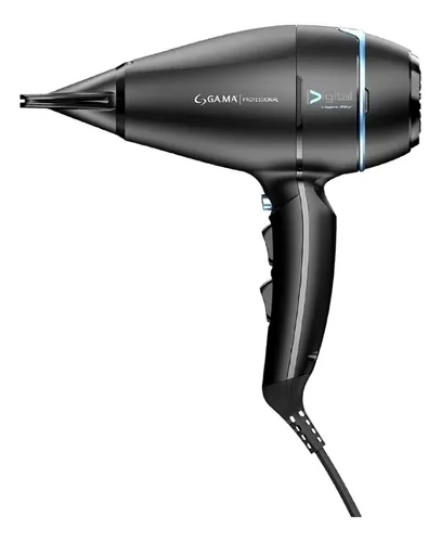 Gama Professional Secador De Pelo Bravo 80 Digital Negro 3c