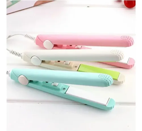 Mini Planchita De Pelo Ceramica De Viaje Portatil Alisador
