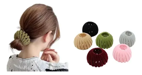 Broches De Pelo Sokfone, Nido De Pájaro, 6 Piezas