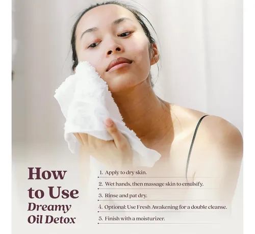 Aceite Limpiador Cosmette Dreamy Para Poros Profundos 1.7 Oz