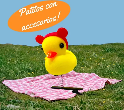 Hebilla/broche Patito Kawaii Tiktok Con Accesorios X50u
