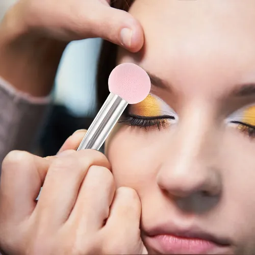 6 Uds. Esponja Doble Punta Para Cejas Maquillaje Mujer