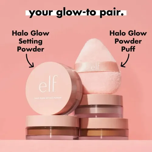 Elf Halo Glow Setting Powder – Polvo Suelto Tono Light Pink