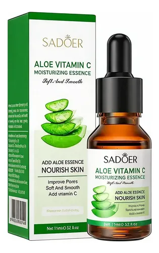 Sérum Facial Sadoer Con Aloe Vera Y Vitamina C