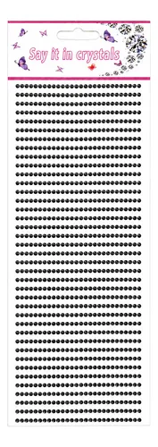 Strass Gemas Autoadhesivas Para El Rostro Cara 3mm X 12 Unid