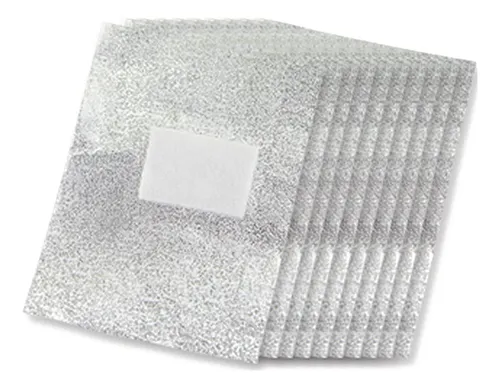 ., Mj Esmalte De Gel Sólido, Papel De Aluminio, 200 Unidades
