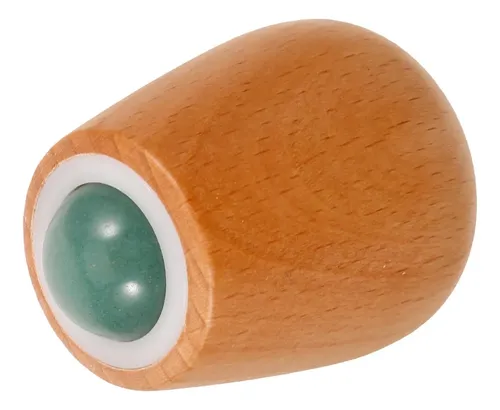 Rodillo Facial Jade Verde Masajeador Para Contorno Y Piel