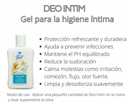 Just Deo Intim Para La Higiene Íntima