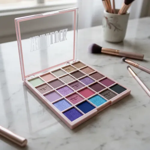 Paleta De Sombras Tei Cosmética You Luck Me 25 Colores