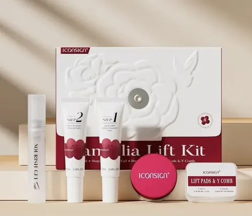 Kit Lifting De Pestañas Iconsign Profesional Camellia Lift