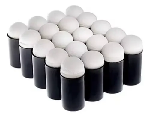 50×almohadilla Dedo Esponja For Sello Maquillaje Artístico .