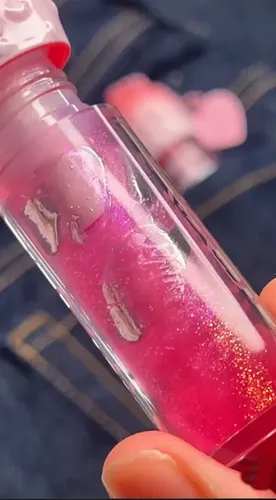 Gloss Labial Pink21 Fresh Collection Brillo Llavero Corazón