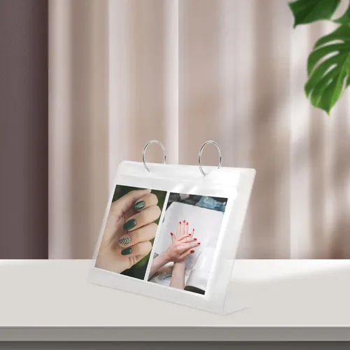 Álbum De Exhibición De Pegatinas Para Uñas, Colección De Peg