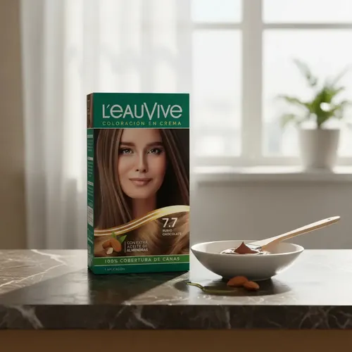 Pack Tintura En Kit L’eau Vive 7.7 Rubio Chocolate