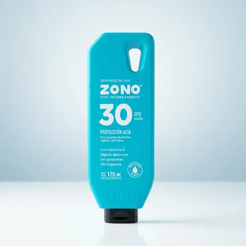 Protector Solar Zono 30fps Vit. E Proteccion Alta 120ml