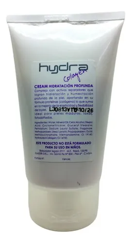 Crema Hydra Collagen Hidratacion Profunda 120gr Zine