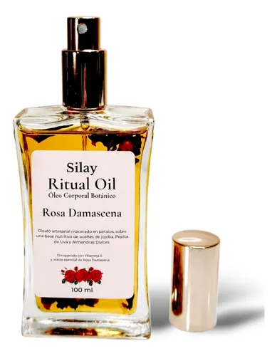 Óleo Corporal Hidratante Rosas Damascena Natural 100cc Silay