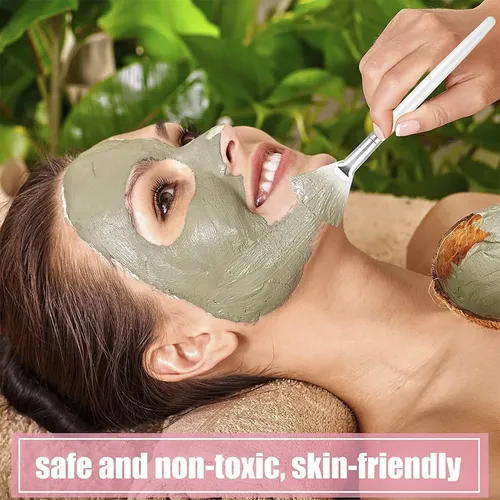 40× Cepillos De Abanico Pinceles For Máscara Facial