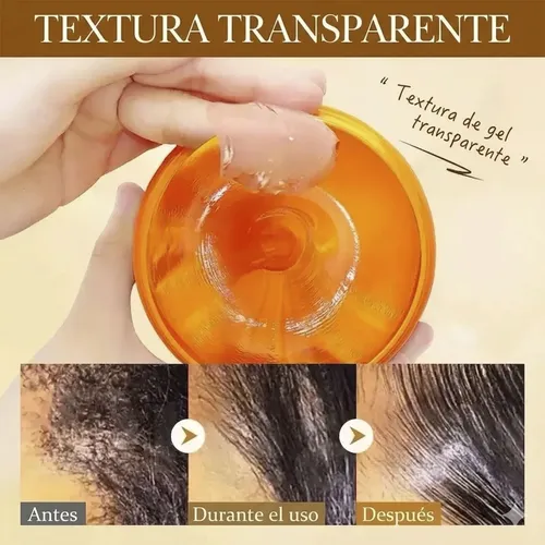 Gel Trenzas Africanas Transparente Fijación Peinados 113g