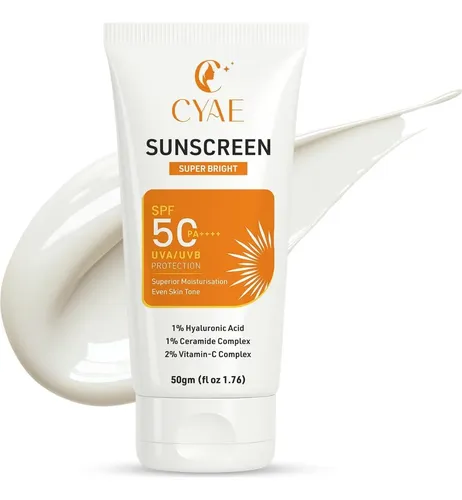Protección Solar Spf50 De Cyae 50 G Con Ácido