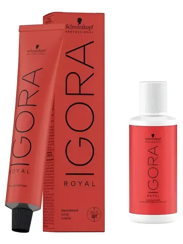 Kit Tintura Permanente Schwarzkopf Igora Royal 9.98 con Oxidante 30 Vol