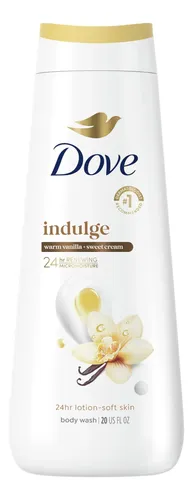 Gel De Baño Dove Indulge Warm Vanilla + Sweet Cream 591 Ml
