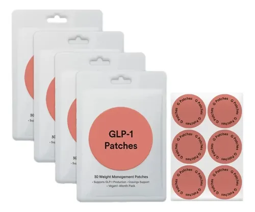 New4 Paquetes De Parches Glp-1 Para Perder Peso Y Modelar