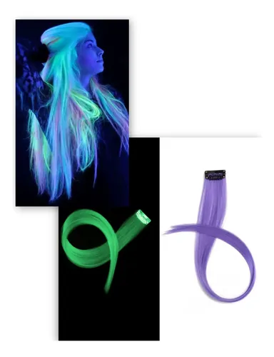 Extension Mecha Cabello Pelo De 1 Clip En Colores