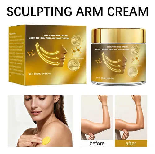 Crema Reafirmante Para Brazos Mejora Flacidez Y Suavidad