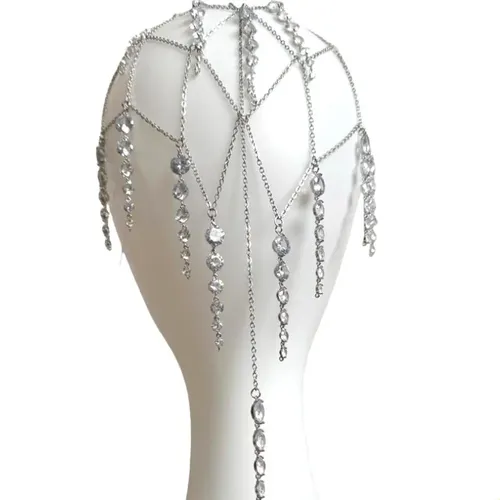 Cinturón De Pelo Con Broche De Diamantes, Estilo Traje De Lu