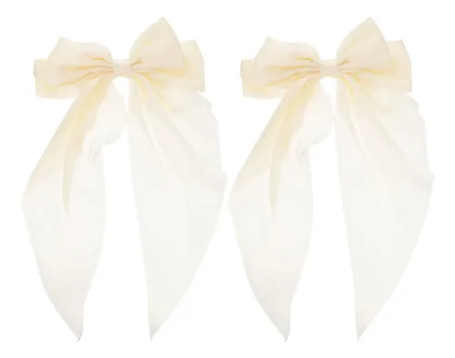 2 Broches Para El Pelo Con Lazo Y Nudo Para Niños