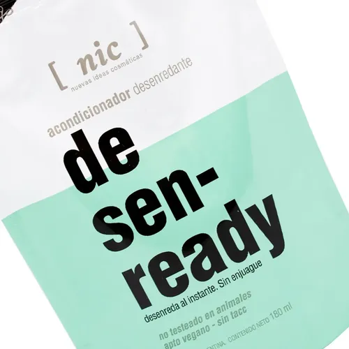 Nic Desenready Repuesto Refill Acondicionador Sin Enjuague