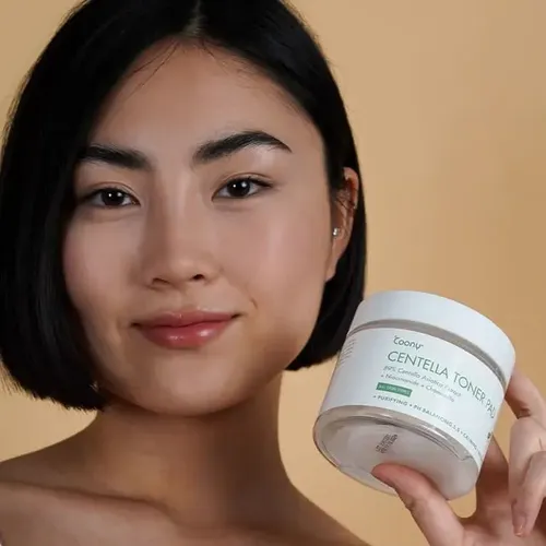 Coony Almohadillas Centella Toner Pad Rutina Limpieza