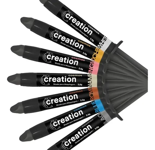 Kit Maquillajes Fotocurado Yller Cosmos Creation Resinas X7