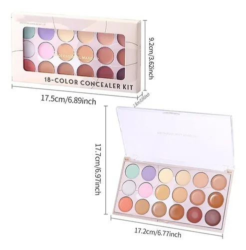 [wjj] -paleta De Contorno De Corrector Paleta De Corrector