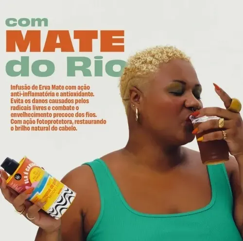 Shampoo Y Acondicionador Ela E Carioca 500gr Lola Cosmetics