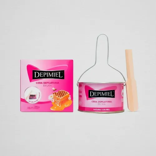 Cera Depilatoria Natural Miel Depimiel En Lata Por 200g