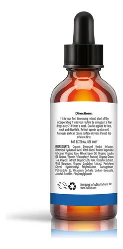 Sérum Truskin Retinol Para Rostro Antienvejecimiento Con Áci