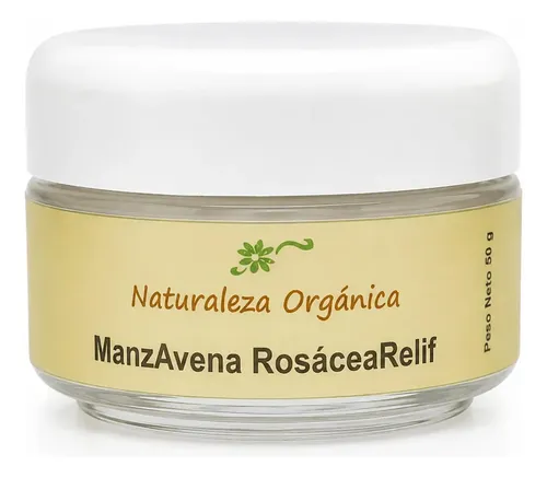 Naturaleza Orgánica Crema ManzAvena Rosácea Relief Avena Manzanilla 50ml