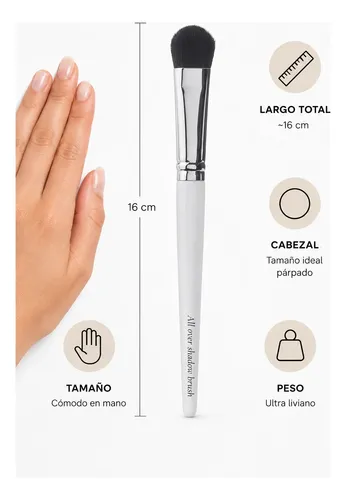 Pincel De Maquillaje Ojos Aplicador Sombras De Melody Scher