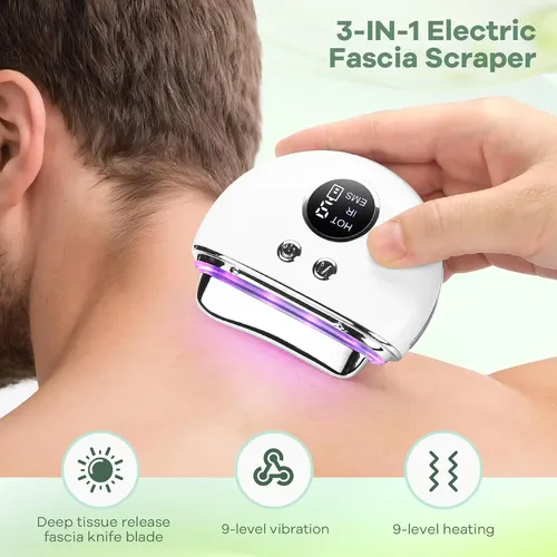 For Dq Aparato Afflat: Vibra Y Calor – Raspador Y Gua Sha M