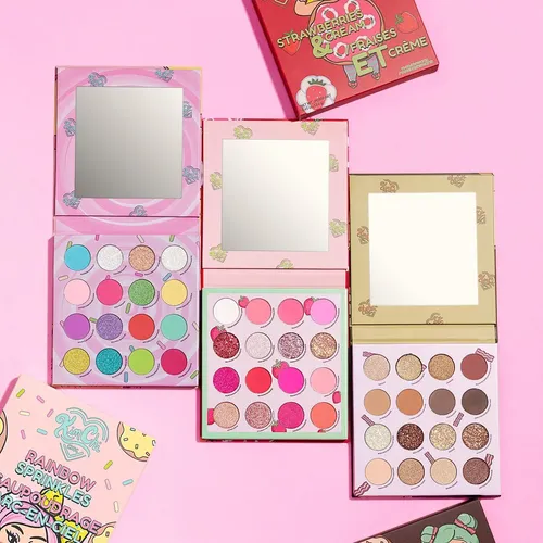 Paleta Kimchi Chic Donut Rainbow 16 Sombras