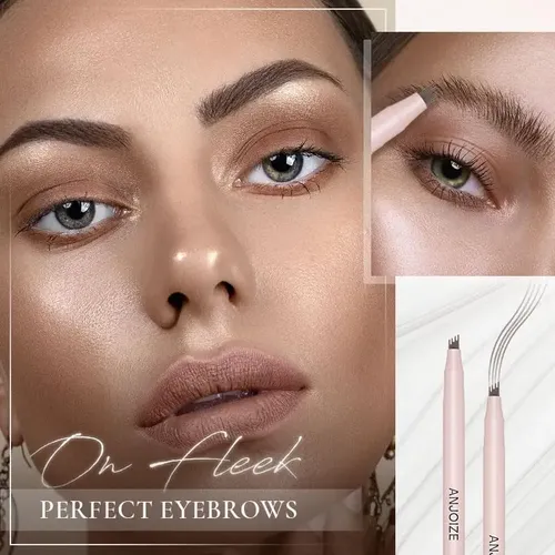 Lápiz De Cejas Mágico 3d Microblading Marrón Oscuro 4 Unidad