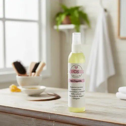 Oro Líquido Protector Térmico Argán Y Colágeno 100ml