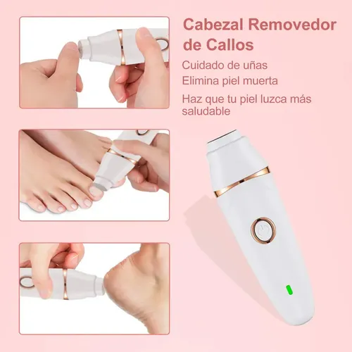 Depiladora Eléctrica Recargable 7 En 1 Para Mujer