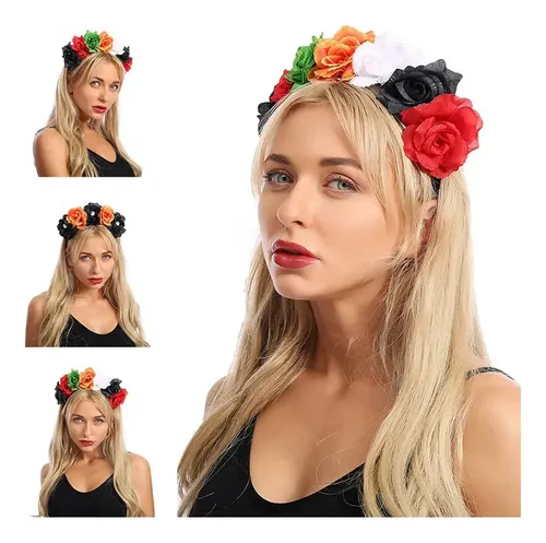 Accesorios Para El Cabello Xc, Cinta De Halloween, Rosa
