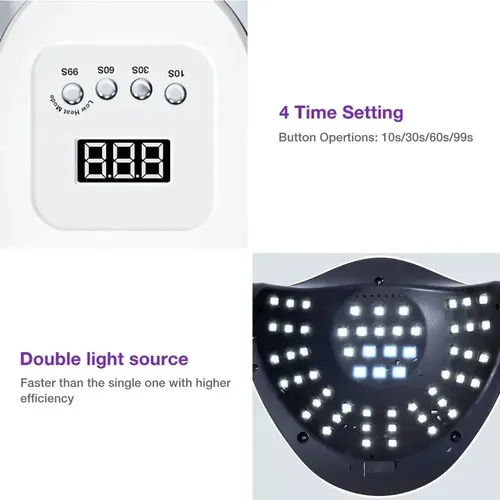 Cabina para uñas SeisaSun x7 max blanca