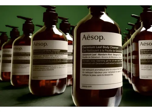 Dúo Gel Limpiador Y Bálsamo Corporal Aesop Geranio 478ml