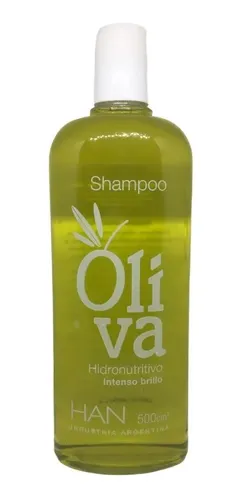 Shampoo Oliva Han Hidronutritivo Brillo Intenso X 500ml
