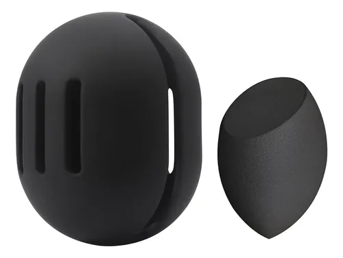 Bezox Esponja De Maquillaje Con Estuche Silicona Sin Látex
